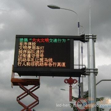 Traffic LED Display, Full Color, Dual-color, Single-color, Long-term Brightness, Remote Controlling